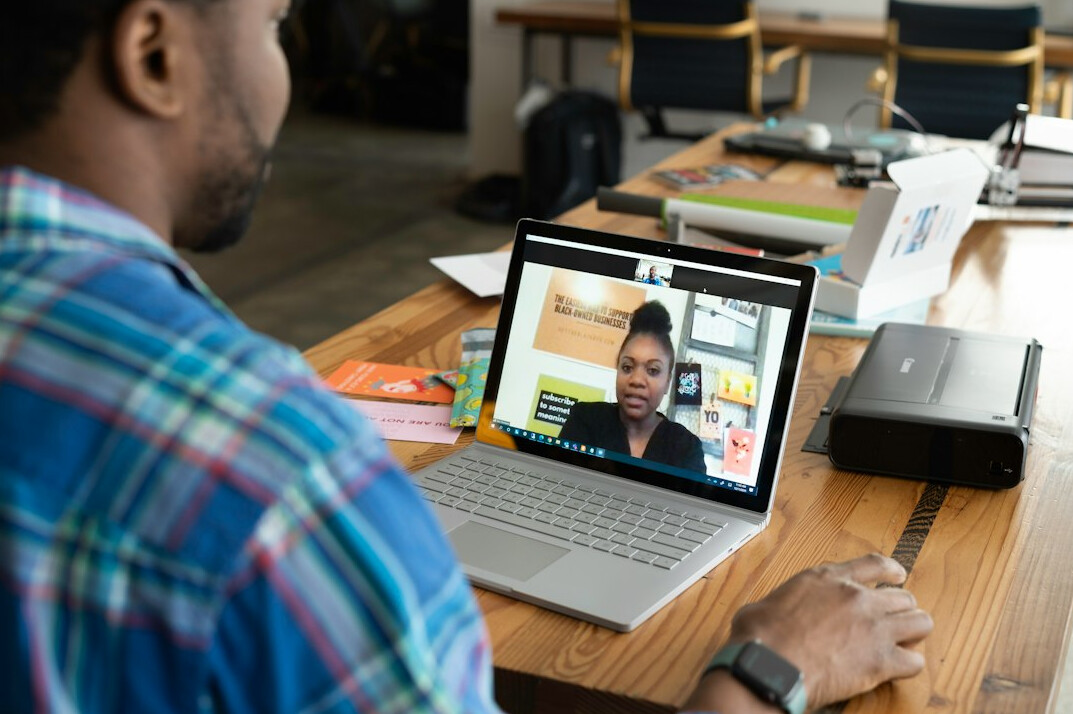 online team meeting