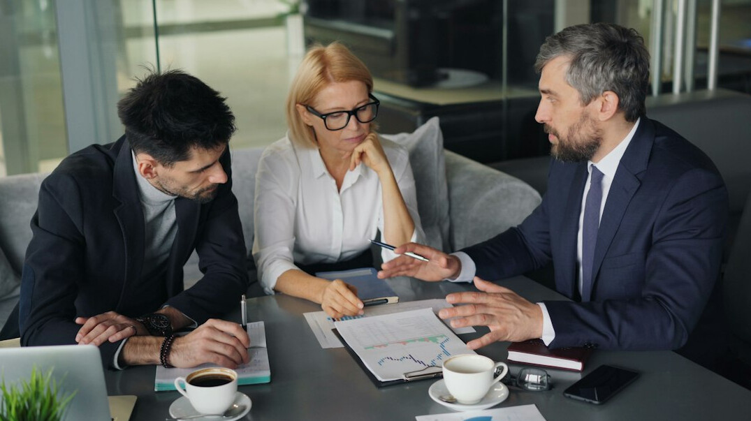 business meeting discussion