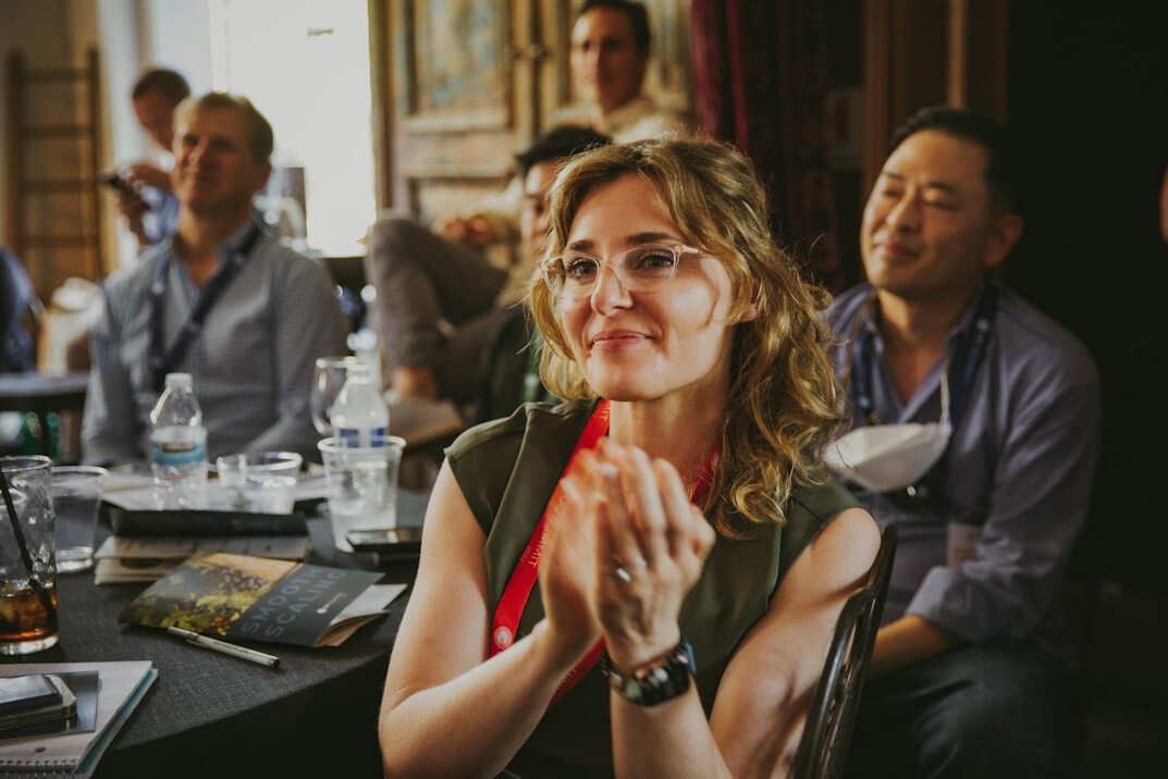 woman attending personal development course